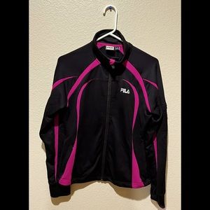 Long sleeve workout sweater by Fila